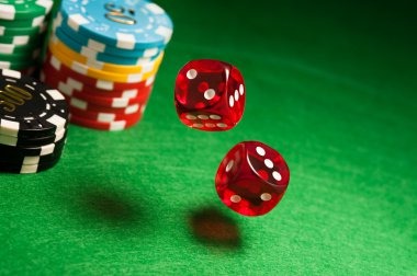 Baccarat betting options Baccarat betting slip with Banker, Player, and Tie options